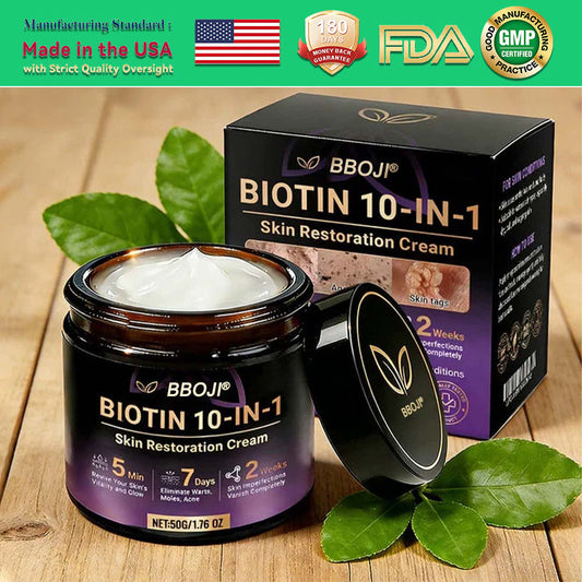 Product shipped from the USA ✨ BBOJI® 𝘽𝙞𝙤𝒕𝒊𝒏 10--𝘪𝘯-1 𝘚𝘬𝘪𝘯 𝘙𝘦𝘴𝘵𝘰𝘳𝘢𝘵𝘪𝑜𝑛 𝐶𝑟𝑒𝑎𝑚 🍀